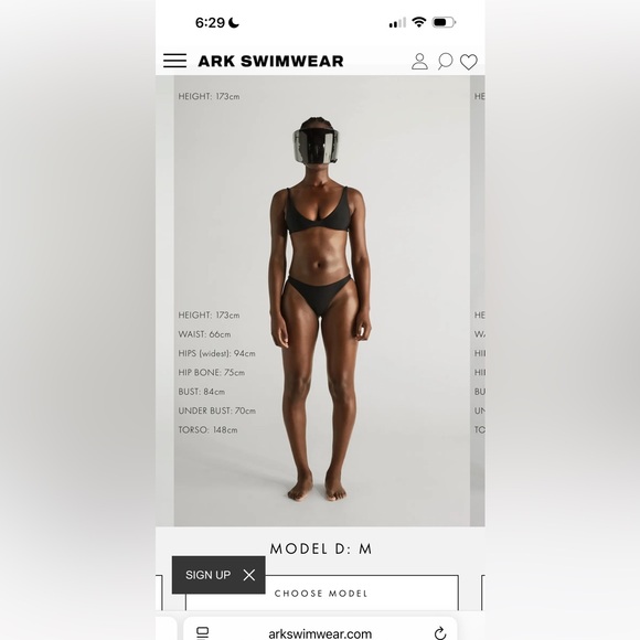 NWT Ark Swimwear Granny Floral String Bralette and bottom - Picture 8 of 9